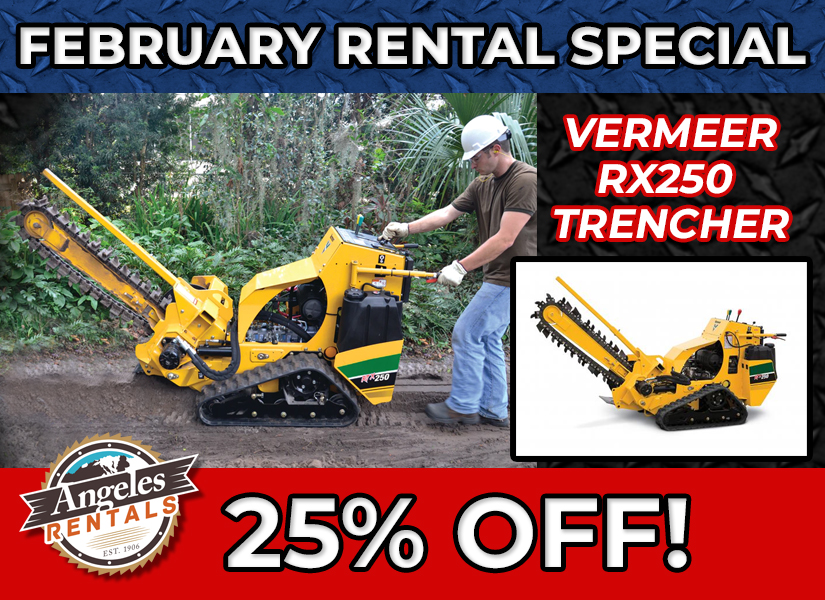 RENTAL HIGHLIGHT DISCOUNT TRENCHER