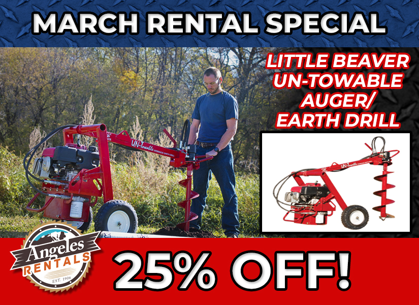 RENTAL HIGHLIGHT DISCOUNT AUGER