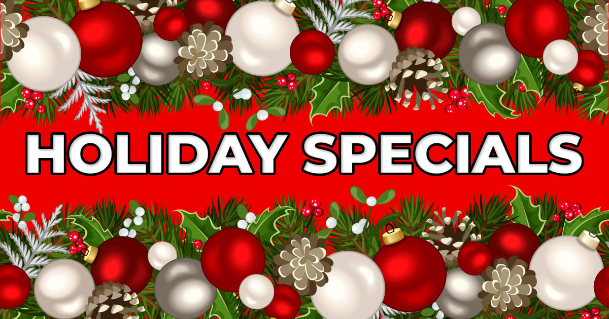 HOLIDAY SPECIALS FEATURED BANNER