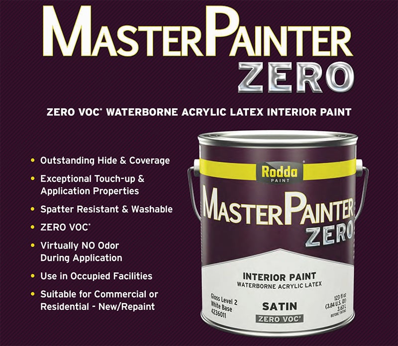 RODDA PAINT ZERO VOC